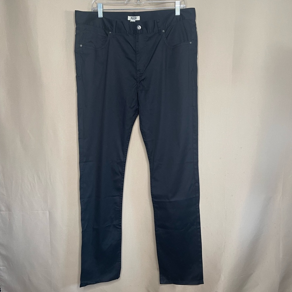 Ruxen Casual Black Pants Mens NWT size 36/32